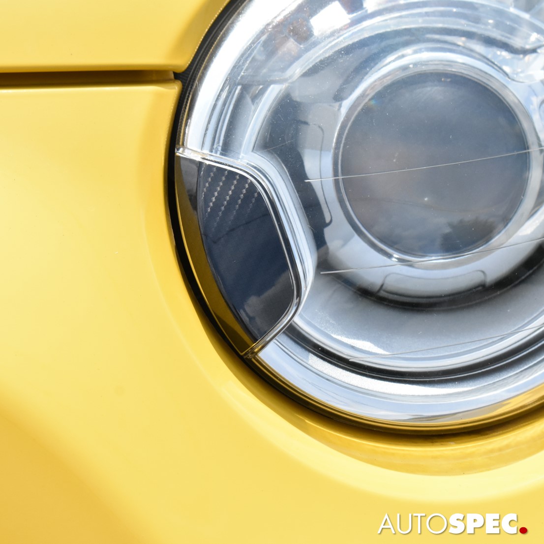 ABARTH ヘッドライトウォッシャー プロテクションフィルム